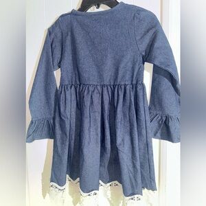 5t girls blue Jean dress